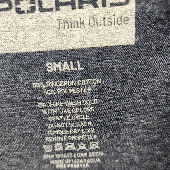 Polaris Men's Heritage Tee, Navy - Picture 4 of 4